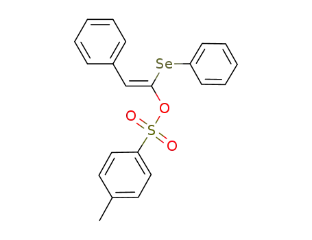 Ethenol, 2-phenyl-1-(phenylseleno)-, 4-methylbenzenesulfonate, (1Z)-