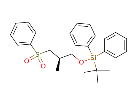 Silane, (1,1-dimethylethyl)[2-methyl-3-(phenylsulfonyl)propoxy]diphenyl-,
(R)-