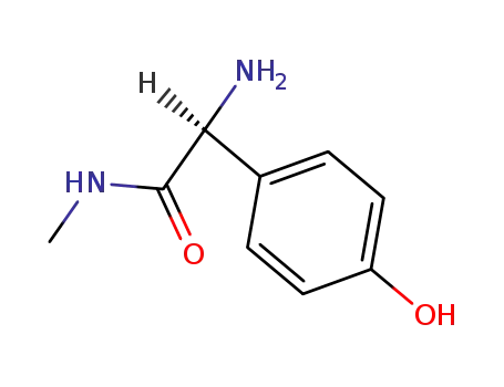 L-2-amino-2-(4'-hydroxyphenyl)-N-methylacetamide