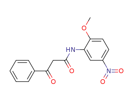 N-(2-Methoxy-5-nitrophenyl)-benzoylacetamide