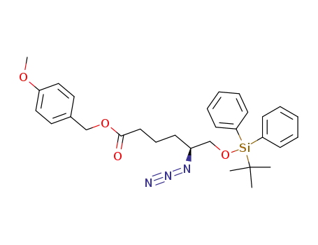 (S)-5-Azido-6-(tert-butyl-diphenyl-silanyloxy)-hexanoic acid 4-methoxy-benzyl ester