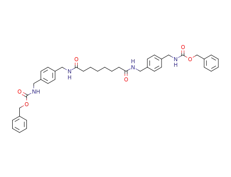 N<sub>1</sub>,N<sub>8</sub>-di[4-{[N-(benzyloxy)carbonyl]aminomethyl}benzyl]octanediamide