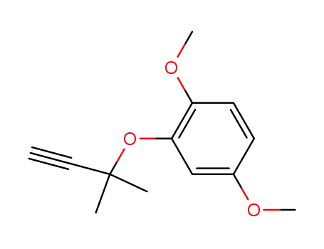 1,4-dimethoxy-2-((2-methylbut-3-yn-2-yl)oxy)benzene