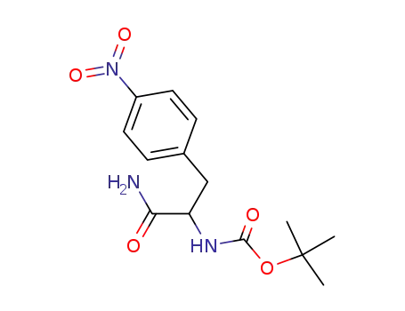 [1-Carbamoyl-2-(4-nitro-phenyl)-ethyl]-carbamic acid tert-butyl ester