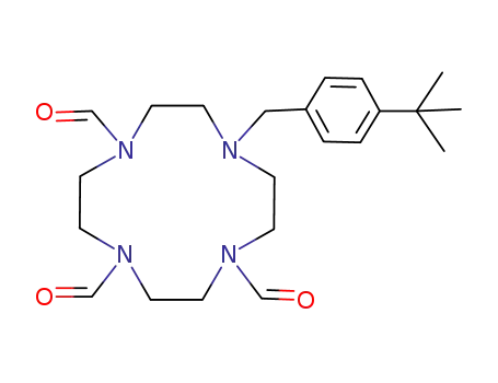 1,4,7,10-Tetraazacyclododecane-1,4,7-tricarboxaldehyde,
10-[[4-(1,1-dimethylethyl)phenyl]methyl]-