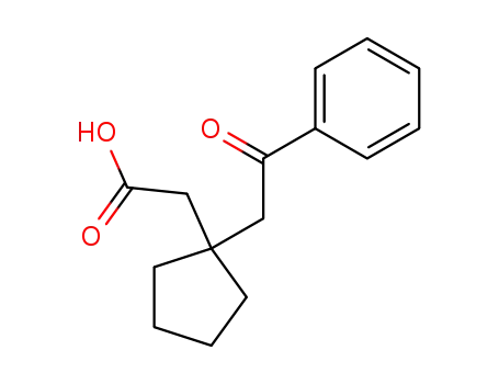 (1-phenacyl-cyclopentyl)-acetic acid