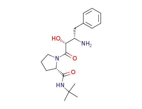 1-<(2R,3S)-3-amino-2-hydroxy-4-phenylbutyryl>-N-tert-butyl-L-prolinamide