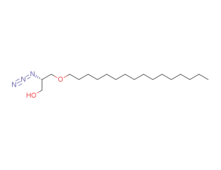 1-Propanol, 2-azido-3-(hexadecyloxy)-, (S)-