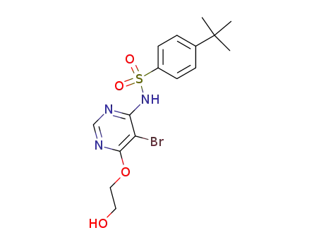 Benzenesulfonamide,
N-[5-bromo-6-(2-hydroxyethoxy)-4-pyrimidinyl]-4-(1,1-dimethylethyl)-
