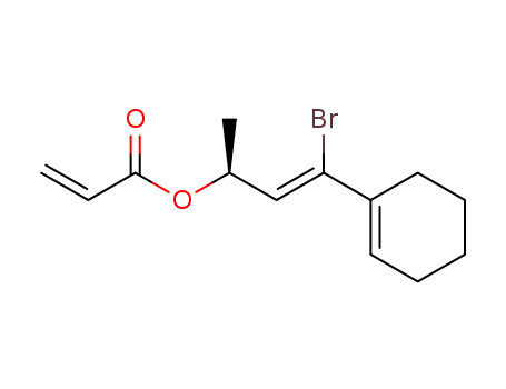 Acrylic acid (Z)-(S)-3-bromo-3-cyclohex-1-enyl-1-methyl-allyl ester