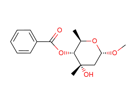 Methyl-4-O-benzoyl-2,6-didesoxy-3-C-methyl-α-D-ribo-hexopyranosid