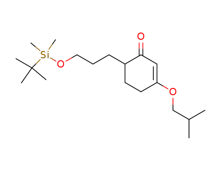 6-<3-(tert-butyldimethylsilyloxy)-propyl>-3-isobutoxy-2-cyclohexen-1-one