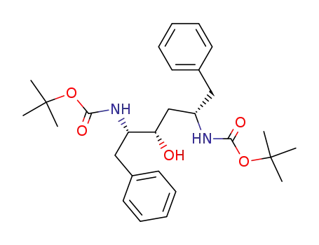 (2S,4S,5S)-2,5-bis<<(1,1-dimethylethoxy)carbonyl>amino>-1,6-diphenyl-4-hydroxyhexane