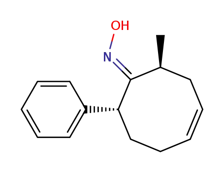 <(+/-)-2S-trans-anti>-2-methyl-8-phenyl-4-cycloocten-1-one oxime