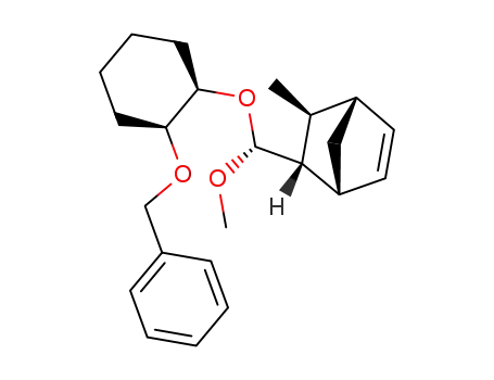 (1S,4R,5R,6S)-5-[(R)-((1R,2S)-2-Benzyloxy-cyclohexyloxy)-methoxy-methyl]-6-methyl-bicyclo[2.2.1]hept-2-ene
