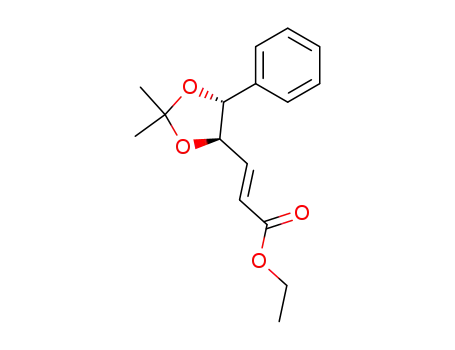 ethyl (E)-3-[(4R,5R)-2,2-dimethyl-5-phenyl-1,3-dioxolan-4-yl]prop-2-enoate