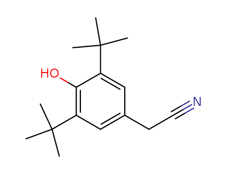 3,5-Di-tert-butyl-4-hydroxyphenylacetonitrile, 98%