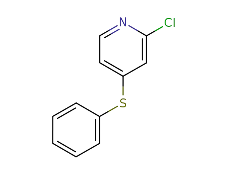 Molecular Structure of 334010-50-3 (2-chloro-4-(phenylthio)pyridine)