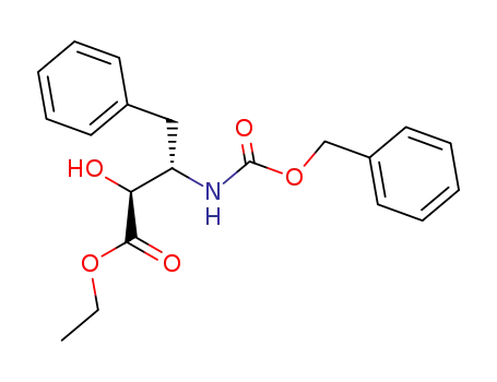 (2S,3S)-N-(benzyloxycarbonyl)-AHAP-(3-amino-2-hydroxy-4-phenylbutanoic acid) ethyl ester