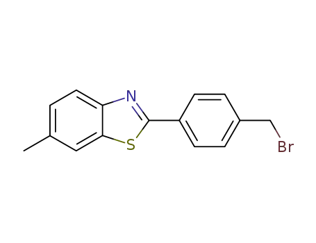 2-<4-(bromomethyl)phenyl>-6-methylbenzothiazole