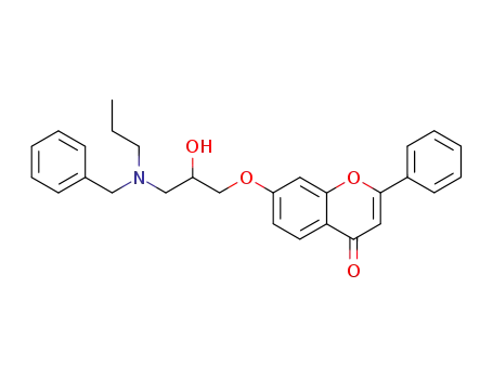 7-<3-(N-benzyl-N-propylamino)-2-hydroxypropoxy>flavone