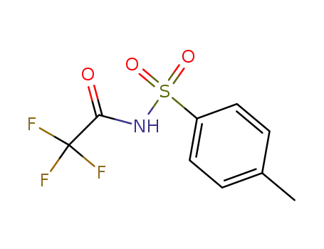 Molecular Structure of 81005-28-9 (N-(trifluoroacetyl)-p-toluenesulfonamide)