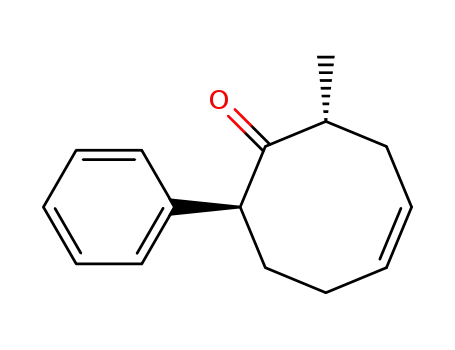 <(+/-)-trans>-2-methyl-8-phenyl-4-cycloocten-1-one