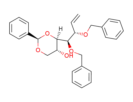(R)-1,2-Dideoxy-3,4-bis-O-(phenylmethyl)-5,7-O-(phenylmethylene)-D-gluco-hept-1-enitol