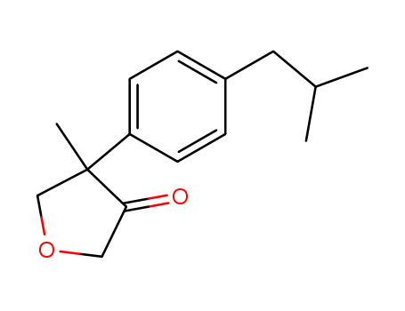 4-(4-isobutyl-phenyl)-4-methyl-dihydro-furan-3-one