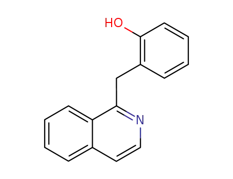 Molecular Structure of 406933-90-2 (1-(2'-hydroxyfenilmethyl)isoquinoline)