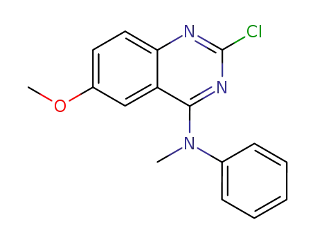 4-Quinazolinamine, 2-chloro-6-methoxy-N-methyl-N-phenyl-