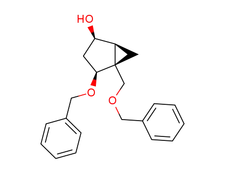 Bicyclo[3.1.0]hexan-2-ol, 4-(phenylmethoxy)-5-[(phenylmethoxy)methyl]-,
(1S,2R,4S,5R)-