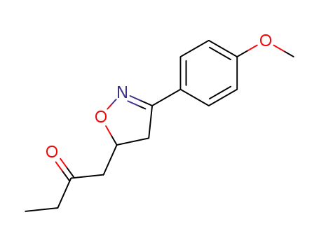 5-(2-Oxobutyl)-3-(4-methoxyphenyl)-2-isoxazoline