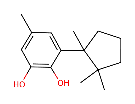 4-Methyl-6-[(1S)-1,2,2-trimethylcyclopentyl]benzene-1,2-diol