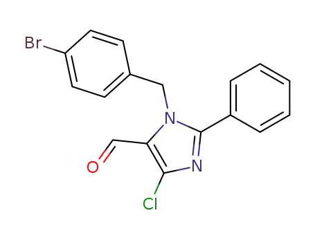 3-(4-Bromobenzyl)-5-chloro-2-phenyl-3H-imidazole-4-carbaldehyde