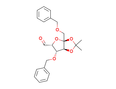 3,6-di-O-benzyl-4,5-O-isopropylidene-D-xylo-aldehydo-hexos-5-ulo-2,5-furanose