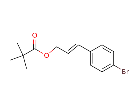 2,2-Dimethyl-propionic acid (E)-3-(4-bromo-phenyl)-allyl ester