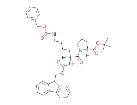 Fmoc-L-Lys(Cbz)-Pro-OBu<sup>t</sup>