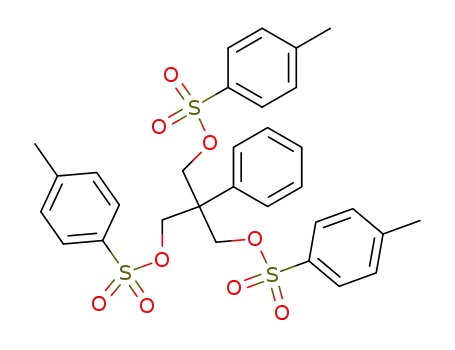 3-{[(4-methylphenyl)sulfonyl]oxy}-2-({[(4-methylphenyl)sulfonyl]oxy}methyl)-2-phenylpropyl 4-methylbenzenesulfonate