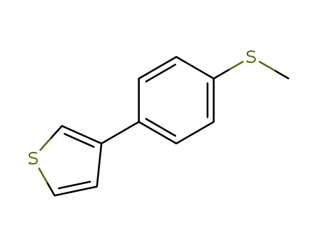 Thiophene, 3-[4-(methylthio)phenyl]-