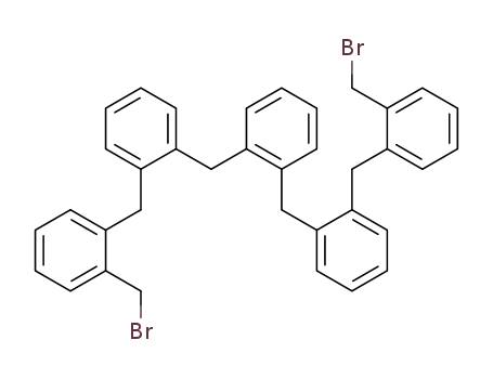 1,2-Bis<2-<2-(bromomethyl)benzyl>benzyl>benzene