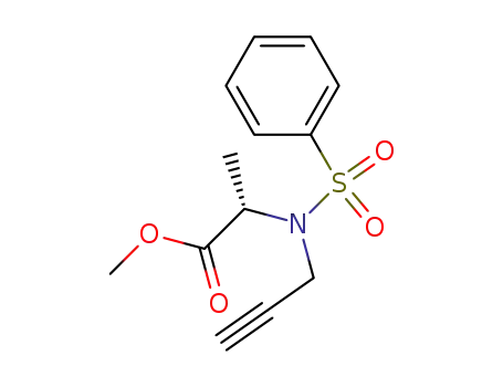(S)-2-(Benzenesulfonyl-prop-2-ynyl-amino)-propionic acid methyl ester