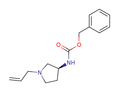 (S)-1-allyl-3-(benzyloxycarbonylamino)pyrrolidine