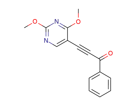 5-(2-benzoylethynyl)-2,4-dimethoxypyrimidine