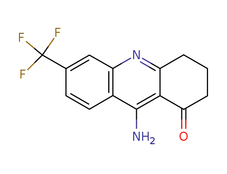 9-amino-3,4-dihydro-6-trifluoromethylacridin-1(2H)-one