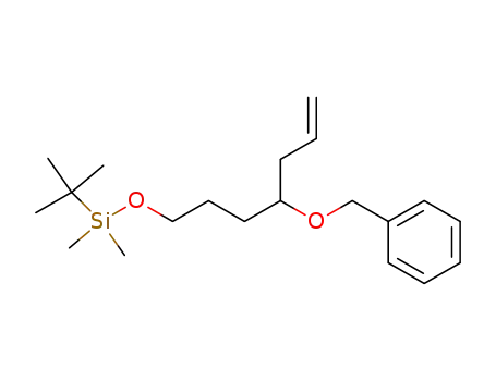 (4-benzyloxy-hept-6-enyloxy)-<i>tert</i>-butyl-dimethyl-silane