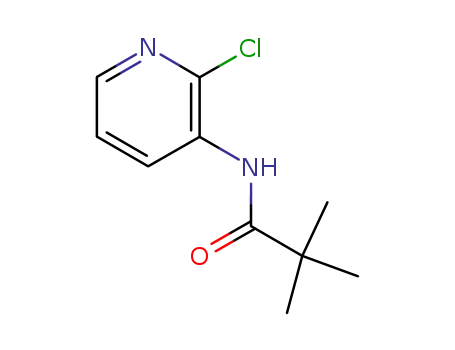 Molecular Structure of 109902-33-2 (2-chloro-3-pivaloylaminopyridine)