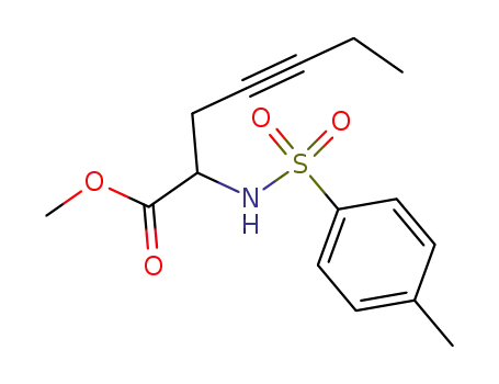 methyl 2-(4-tolylsulfonylamino)hept-4-ynoate