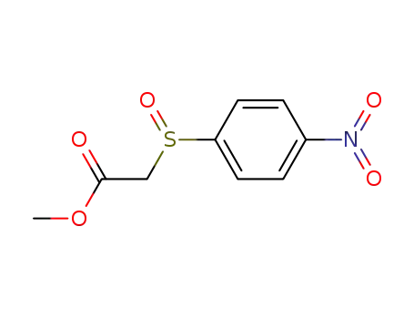 (4-Nitrophenyl)sulfinyl acetic acid methyl ester