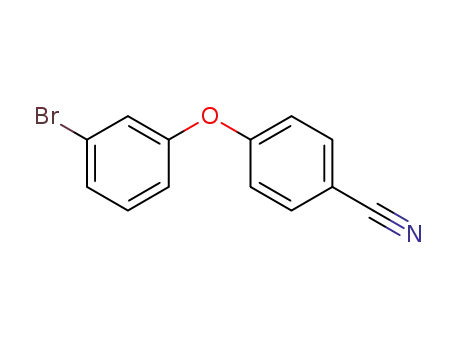 Molecular Structure of 155866-71-0 (4-(3-Bromophenoxy)benzonitrile)